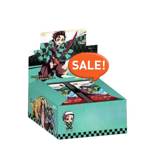 Demon Slayer Tanjiro Kamado Holographic Collectible Card Packs– Colorful Anime Character Trading Card