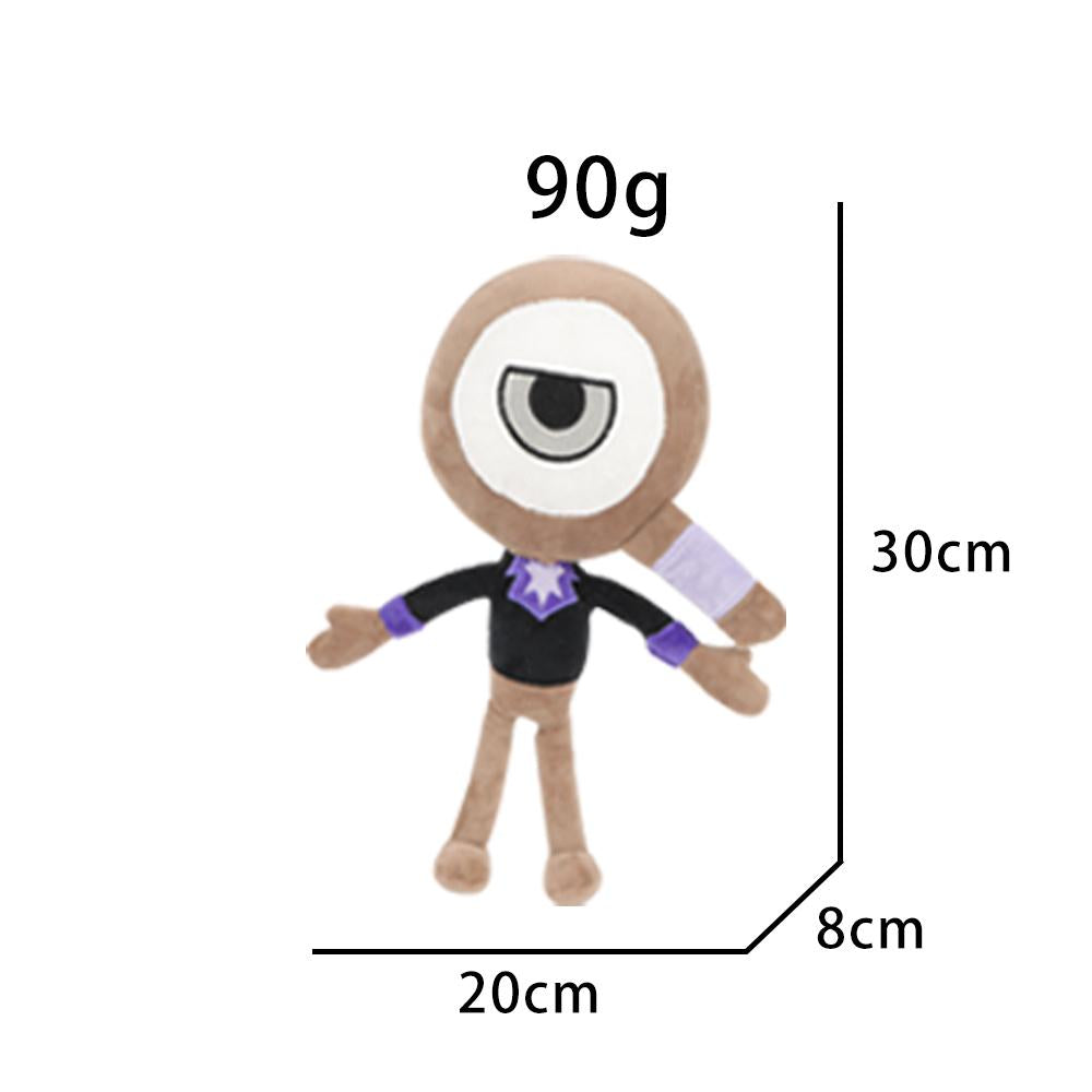 Dandy's World Plush 11" Cosmo Plush Stuffed Figure Pillow for Video Game Fans Room Decor with a Sticker Set